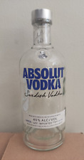 Empty absolut vodka for sale  BRISTOL