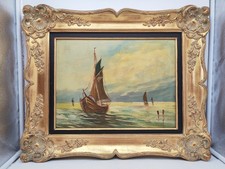 Tableau huile toile d'occasion  Corbehem