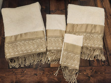 Croscill gold crocheted for sale  Sevierville