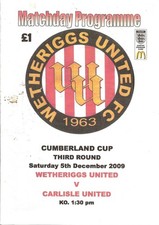 Wetheriggs united carlisle for sale  CARLISLE