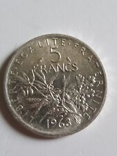 Francs argent semeuse d'occasion  Reims