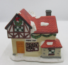 Usado, Vintage Dickens Colecionáveis "Loja de Tecidos" 27218 Porcelana Casa Iluminada Natal comprar usado Usado, Vintage Dickens Colecionáveis "Loja de Tecidos" 27218 Porcelana Casa Iluminada Natal comprar usado  Enviando para Brazil