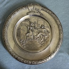 Zinnteller wandteller 5cm gebraucht kaufen  Lychen