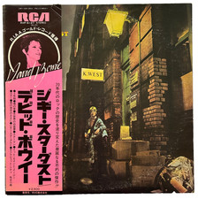 David Bowie ZIGGY STARDUST THE SPIDERS FROM MARS w/Pink Obi RVP-6127 Vinyl Japan, usado comprar usado  Enviando para Brazil