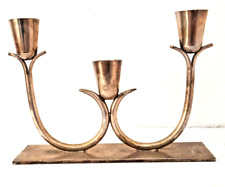 Candelabro sheffield tre usato  Toirano