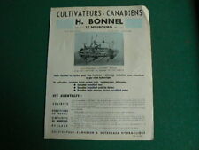 Agricultural prospectus canadi d'occasion  Expédié en Belgium