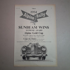 Sunbeam talbot 1954 for sale  LINCOLN