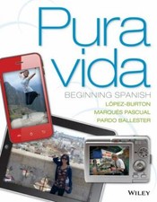Pura vida: Beginning Spanish, Binder Ready Version + WileyPLUS Registration Card comprar usado  Enviando para Brazil