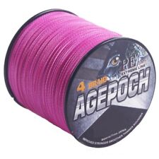 Linha de pesca trançada Agepoch Power 100M-2000M 6-300LB teste rosa Dynema Pro comprar usado  Enviando para Brazil