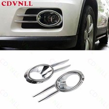Lâmpada de neblina externa prata cromada acabamento tira para Volkswagen Tiguan 2010-2012 comprar usado  Enviando para Brazil