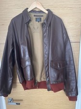 Aero leather jacket for sale  BASINGSTOKE
