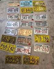 Wisconsin license plates for sale  Freeport