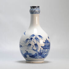 Vaso de porcelana chinês antigo 18/19C azul e branco figura paisagem comprar usado  Enviando para Brazil