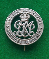 Silver war badge for sale  Ireland