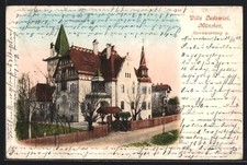 Ansichtskarte münchen villa gebraucht kaufen  Berlin