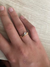 Bague jaune blanc d'occasion  Caen