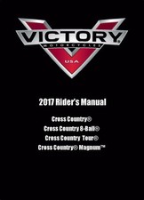 Victory owners manual for sale  Lexington