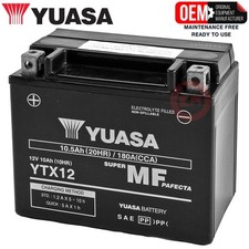 Ytx12 yuasa original d'occasion  Expédié en Belgium