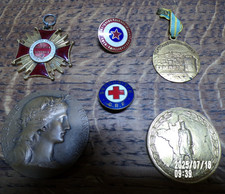 Lot médailles insignes d'occasion  France
