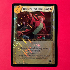 MINT / NM Harry Potter TCG Diagon Alley 1/80 Beater Grabs the Snitch FOIL na sprzedaż  PL