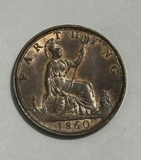 Farthing england 1860 gebraucht kaufen  Kamen