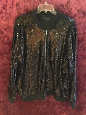 black sparkle jacket for sale  Monroe Township