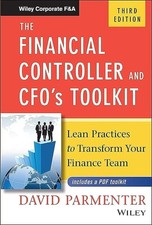 The Financial Controller and CFO's Toolkit: Lean Practices to Transform Your... comprar usado  Enviando para Brazil