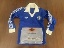 Camisa CHELSEA Original 1977 UMBRO Home 26-28" PERFEITA NÃO USADA E BOLSA Rara Vintage comprar usado  Enviando para Brazil