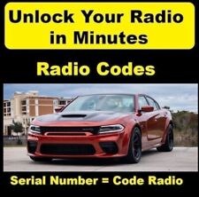 ✅ CARREGADOR DODGE RÁDIO DE CARRO CÓDIGO DE DESBLOQUEIO ANTIRROUBO SERVIÇO RÁPIDO ✅ TODOS OS MODELOS ✅  comprar usado  Enviando para Brazil