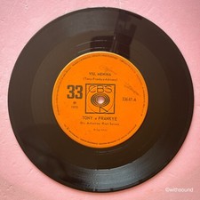TONY E FRANKYE Viu, Menina BRAZIL ORIG 7INCH RAUL SEIXAS 1970 CBS 33647 comprar usado  Enviando para Brazil