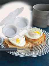 (1pcMicrowave Egg Cooker,2 Cavity Nonstick Poached Egg Maker With Lid,) for sale  MAIDSTONE