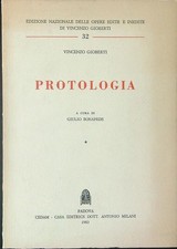 Protologia gioberti vincenzo usato  Italia