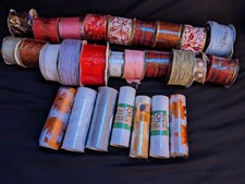Lot ribbon rolls for sale  Madison