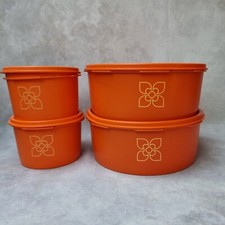 Boîte tupperware orange d'occasion  Méry-sur-Seine