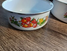 Set vintage enamel for sale  Tucson