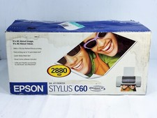 Impressora Jato de Tinta Fotográfica Digital Epson Stylus C60 Nova Caixa Aberta  comprar usado  Enviando para Brazil