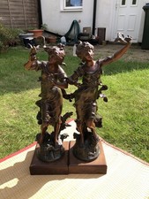 art deco bronze statues for sale  COVENTRY