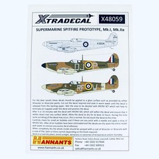 Xtradecal supermarine spitfire for sale Xtradecal supermarine spitfire for sale  DOWNHAM MARKET