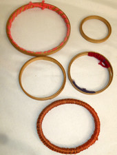 Lot wooden embroidery for sale  Belvidere
