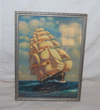 Vintage large framed for sale  Athol