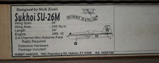 Sukhoi 26m balsa for sale  Washington