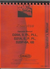 Komatsu crawler owners for sale  Atchison