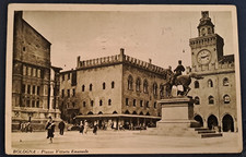Cartolina bologna piazza usato  Roma