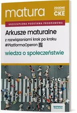 Matura 2026. Arkusze maturalne. Wiedza o społeczeństwie. Zakres rozszerzony...) na sprzedaż  PL