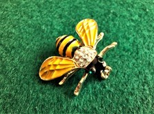 Enamelled brooch bee for sale  NORTHAMPTON