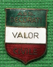 Distintivo medaglia valore usato  Vistrorio