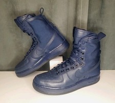 Usado, Tênis Nike SF AF1 857872-400 Air Force 1 bota azul binário feminino EUA 7.5 comprar usado  Enviando para Brazil