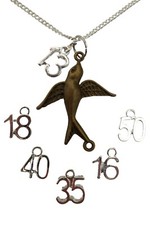 Silver necklace swift for sale  SCARBOROUGH