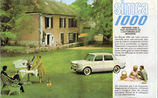Simca 1000 french for sale  LEDBURY