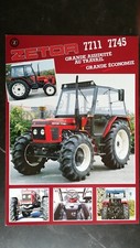 Brochure tracteurs zetor d'occasion  Carvin